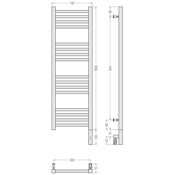 Полотенцесушитель электрический Сунержа Модус 3.0 1000x300 провод справа матовый белый (30-5701-1030) Полотенцесушитель электрический Сунержа Модус 3.0 1000x300 провод справа матовый белый (30-5701-1030)