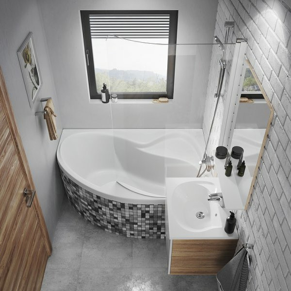 Смеситель для ванны и душа Ravak с термостатом TE 082.00/150 хром (X070046)