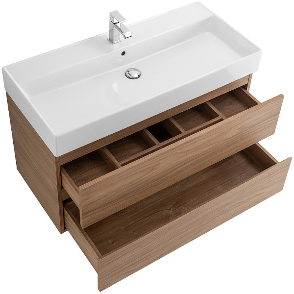 Тумба подвесная Cezares Molveno 46 80x50 Noce Chiaro (MOLVENO 46-80-2C-SO-NC)