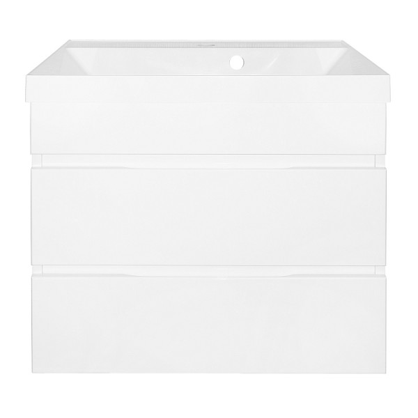 Тумба подвесная Azario с раковиной Эстима 60/2 с раковиной Астория 60 (CS00094582)