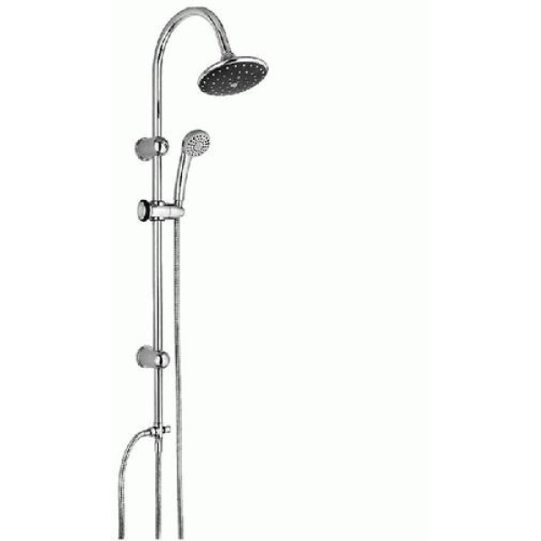 Душевой гарнитур Ledeme с керам.переключателем с тропическим душем (L2412) Душевой гарнитур Ledeme с керам.переключателем с тропическим душем (L2412)