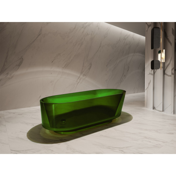Ванна прозрачная Abber Kristall 170x80 зеленая (AT9706Emerald) Ванна прозрачная Abber Kristall 170x80 зеленая (AT9706Emerald)