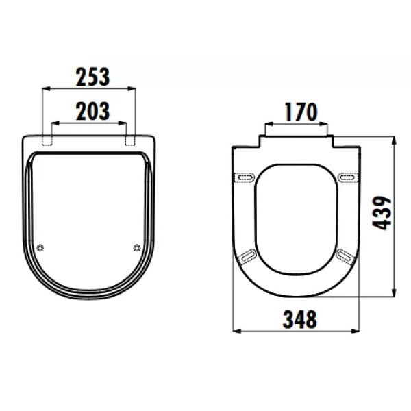 Сиденье для унитаза Creavit с микролифтом антик (KC0303.01.0000E)