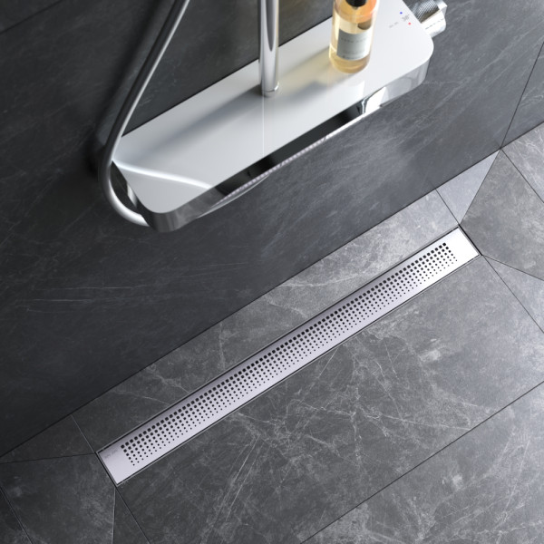 Душевой лоток AM.PM PrimeFlow линейный универс затвор Cut Gradient 80 см сталь мат (W02SC-P11-080-01SB)