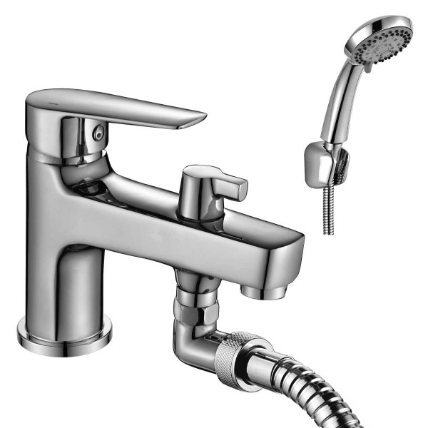 Смеситель для ванны и душа Rossinka S35-38 с душевым комплектом (S35-38)