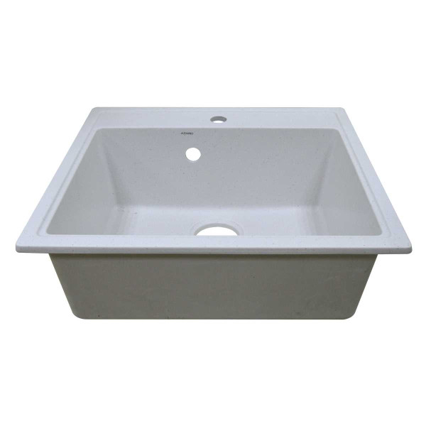 Мойка для кухни из искусственного камня Azario Litos 57x20x40 серая (CS00079702)