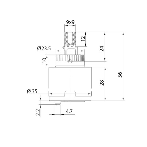 Картридж Iddis Optima Home 35 мм (999C35D0SM)