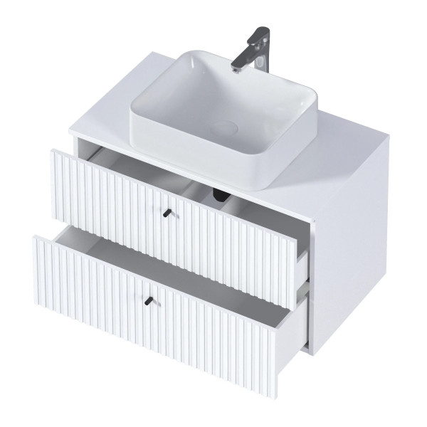 Тумба подвесная 1Marka Desire 800x500x487 белый (Ц0000026594)