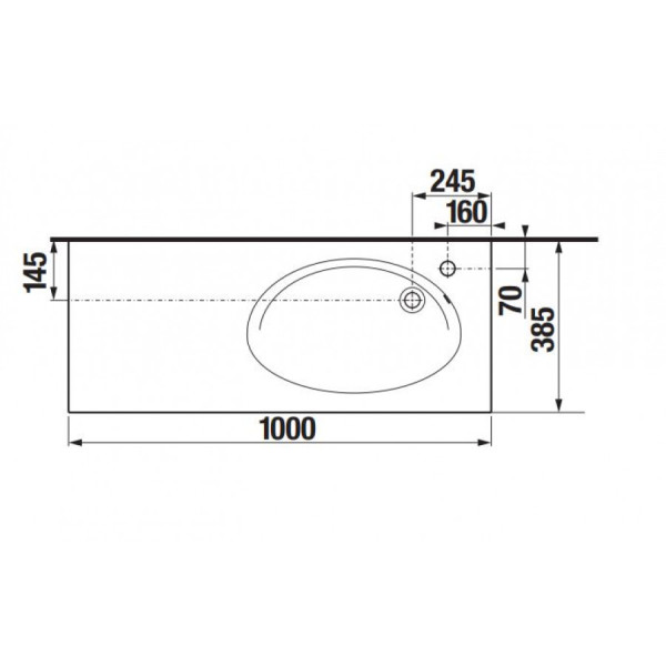 Раковина подвесная Roca Etna 100x38,5x16 белая (7.3270.0.900.0) Раковина подвесная Roca Etna 100x38,5x16 белая (7.3270.0.900.0)