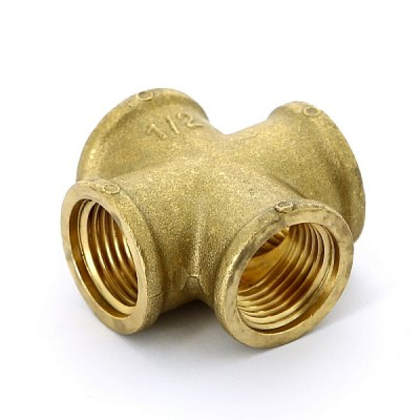 Крестовина 1/2" Uni-Fitt (латунь) 619G2222