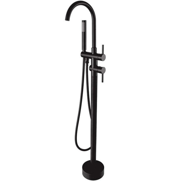 Смеситель напольный Gerhans черный (K13219B)