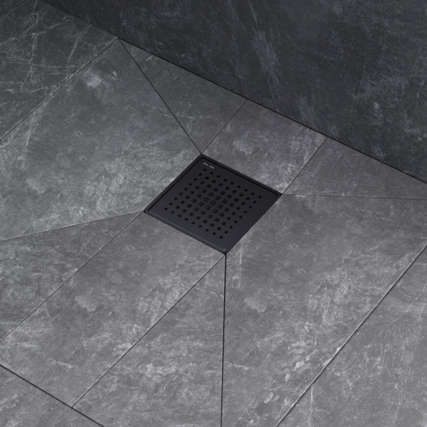 Душевой лоток AM.PM MasterFlow точечный универс затвор Cut Gradient 10 см черн мат (W01BD-P11-010-01BM)