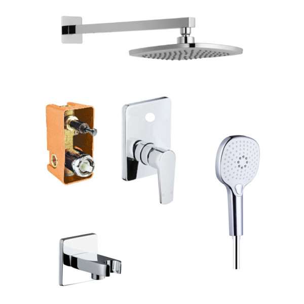 Смеситель для душа Azario Treya хром (AZ-15680721)