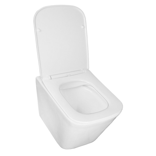 Унитаз подвесной Hugo безободковый с сиденьем микролифт 480x350x363 (AZ-3103) Унитаз подвесной Hugo безободковый с сиденьем микролифт 480x350x363 (AZ-3103)