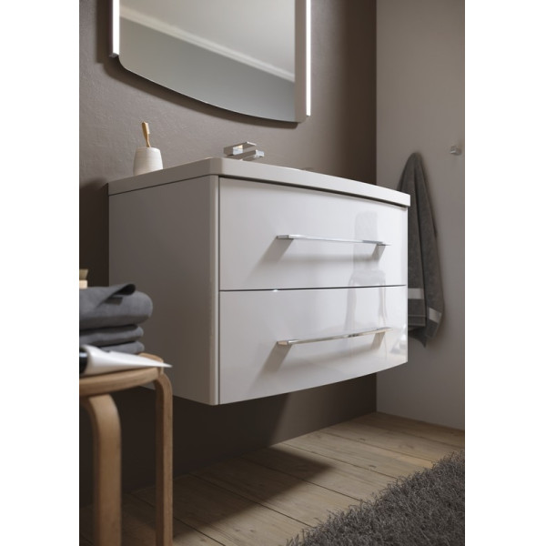 Тумба подвесная Aqwella Neringa 795x120x475 белая (NER0108)