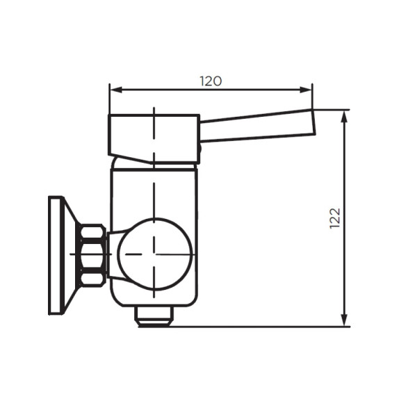 Смеситель для душа Dorff Logic new (D3020000SS)