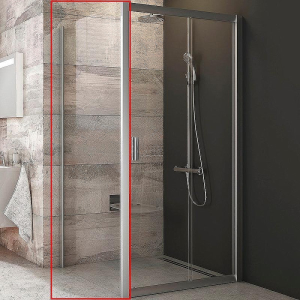 Душевое ограждение Ravak Blix BLPS-80 80x190 стекло прозрачное, профиль хром (9BH40C0Z1)