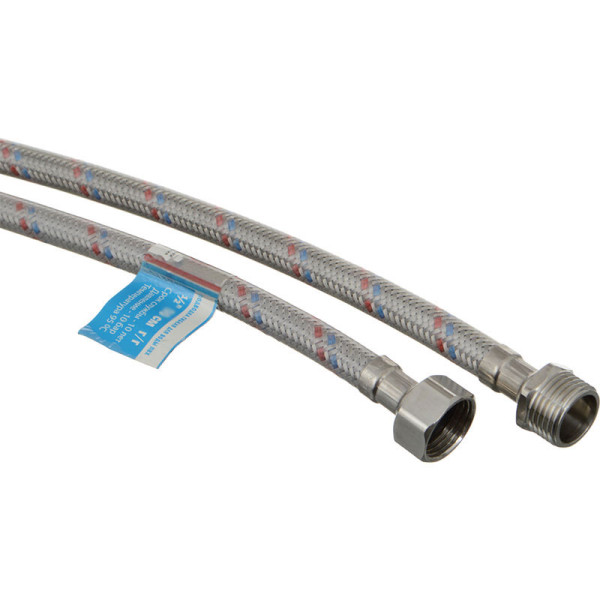 Подводка гибкая для воды 800 мм. 1/2" ВН ТР (нерж. с ПВХ покрытием) ТР-Сантехника (02.01-80) Подводка гибкая для воды 800 мм. 1/2" ВН ТР (нерж. с ПВХ покрытием) ТР-Сантехника (02.01-80)