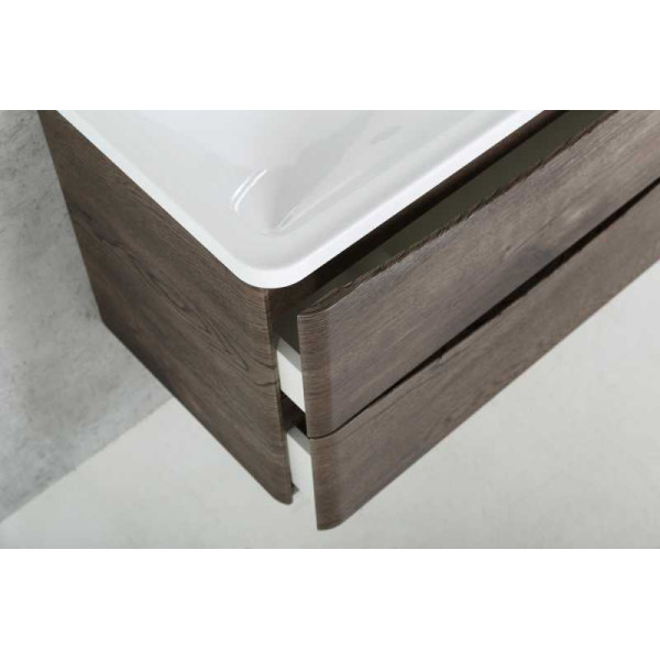 Тумба подвесная BelBagno Acqua 80 Rovere Nature Grigio (ACQUA-800-2C-SO-RNG)