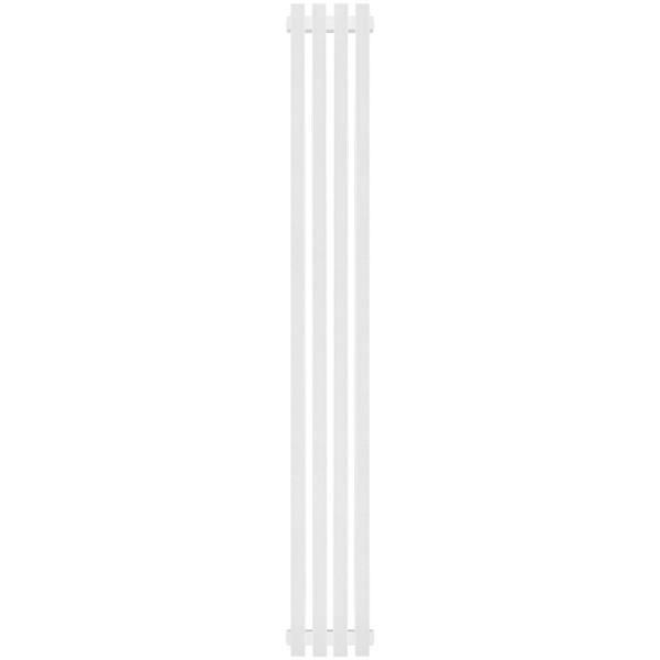 Радиатор стальной трубчатый Stout Tube Quadro QV40-1750-4 R нижнее правое подкл. (белый муар) (STQV4017504RRAL1T104S9016) Радиатор стальной трубчатый Stout Tube Quadro QV40-1750-4 R нижнее правое подкл. (белый муар) (STQV4017504RRAL1T104S9016)