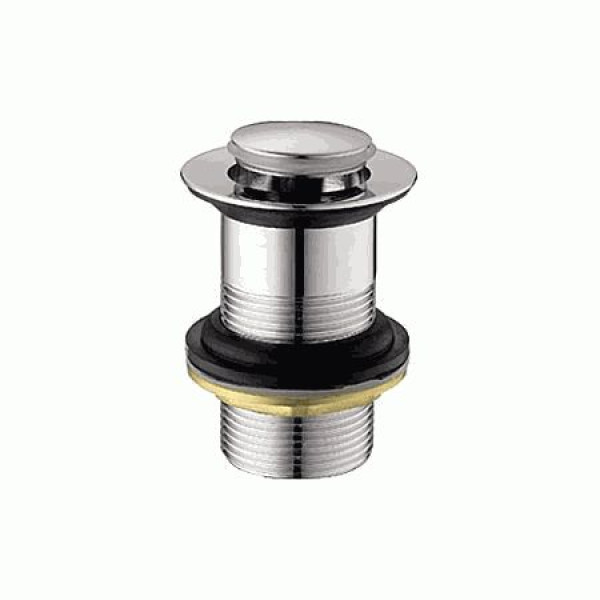 Клапан донный Ledeme click-clack c маленькой кнопкой, хром (L66) Клапан донный Ledeme click-clack c маленькой кнопкой, хром (L66)