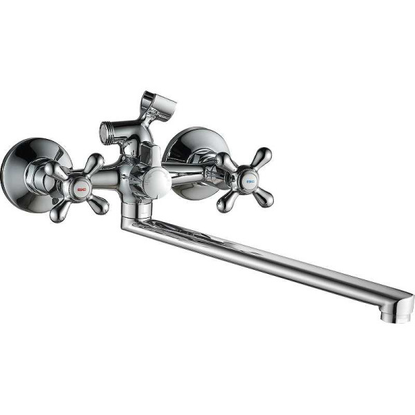 Смеситель для ванны и душа Esko Vienna с душевым набором хром (VN 31-2) Смеситель для ванны и душа Esko Vienna с душевым набором хром (VN 31-2)