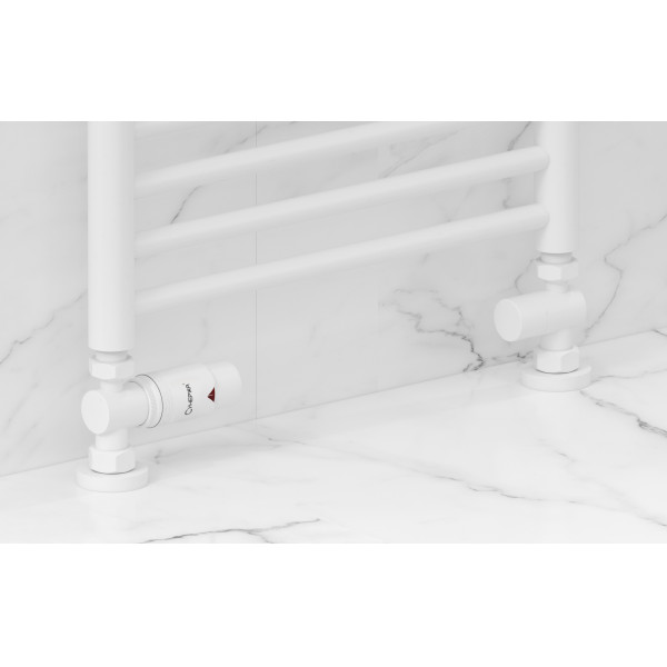 Терморегулятор автоматический Сунержа 1/2"x3/4" НР/НГ набор, прямой, матовый белый - белый (30-1420-6202) Терморегулятор автоматический Сунержа 1/2"x3/4" НР/НГ набор, прямой, матовый белый - белый (30-1420-6202)