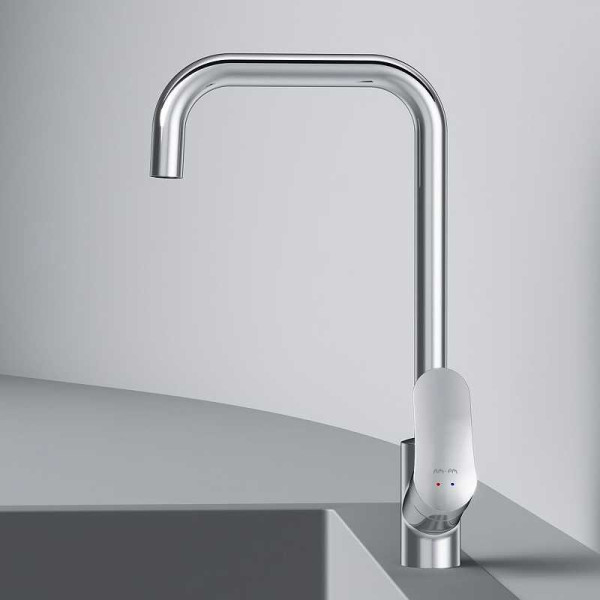 Смеситель для кухни AM.PM Like G-образный излив, хром (F8006000) Смеситель для кухни AM.PM Like G-образный излив, хром (F8006000)