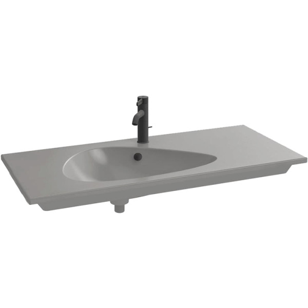 Раковина встраиваемая Jacob Delafon Nouvelle Vague 120x51 серая (EXAP112-Z-MG2)