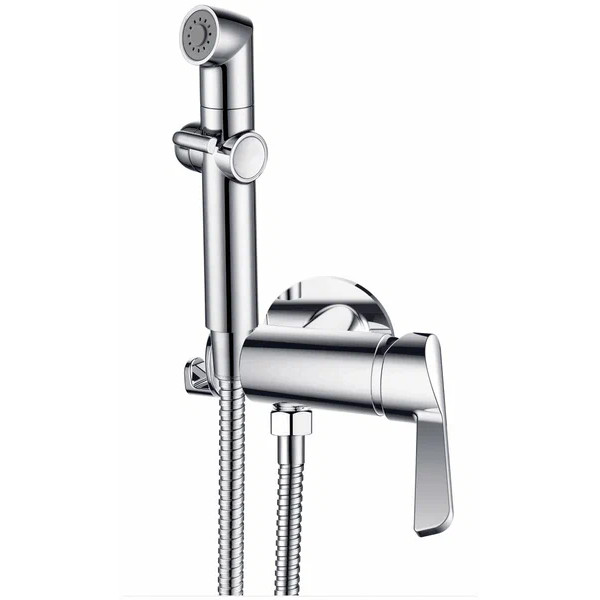 Смеситель для биде D&K Rhein.Schiller с гигиеническим душем хром (DA1464501)