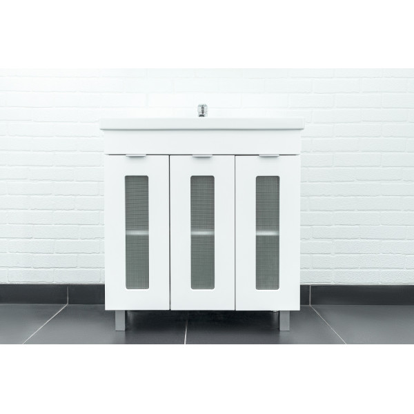 Тумба напольная Домино Миранда 80 кристалл (DA1803Т)