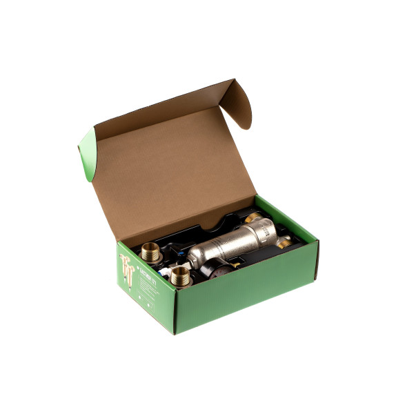 Фильтр с манометром самоочищающийся Гейзер-Бастион 122 3/4" (латунный корпус, со сгонами) (32673) Фильтр с манометром самоочищающийся Гейзер-Бастион 122 3/4" (латунный корпус, со сгонами) (32673)