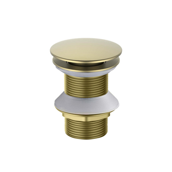 Донный клапан Aquatek Push-open без перелива, шлифованное золото (AQ6003BG) Донный клапан Aquatek Push-open без перелива, шлифованное золото (AQ6003BG)