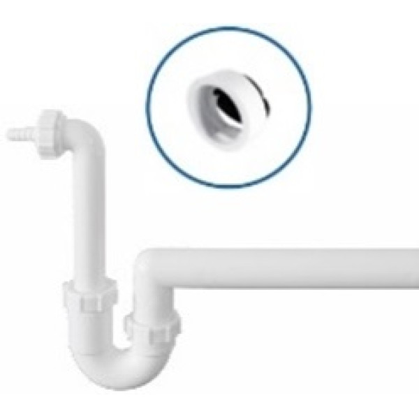 Сифон Miano 40 мм. трубный для сбора конденсата с двойным затвором (M0454-1) Сифон Miano 40 мм. трубный для сбора конденсата с двойным затвором (M0454-1)