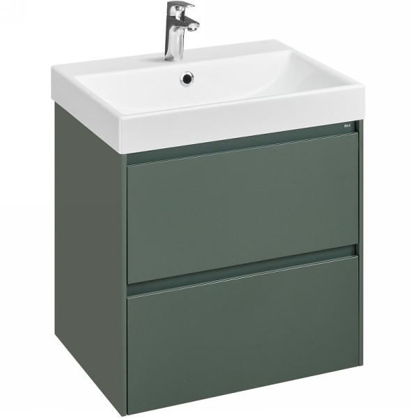 Тумба подвесная Roca Ona 58,5x45x56,5 зеленый матовый (857613513) Тумба подвесная Roca Ona 58,5x45x56,5 зеленый матовый (857613513)