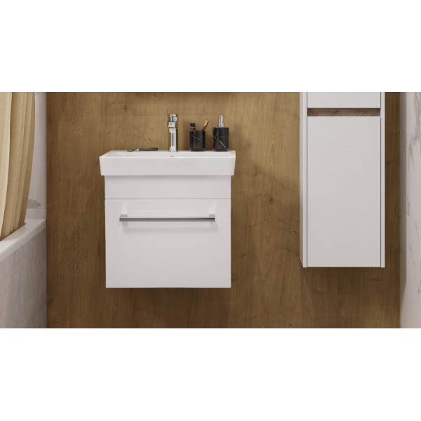 Тумба подвесная Aquaton Поль 450x348x462 белый (1.A263.7.01P.F01.0) Тумба подвесная Aquaton Поль 450x348x462 белый (1.A263.7.01P.F01.0)