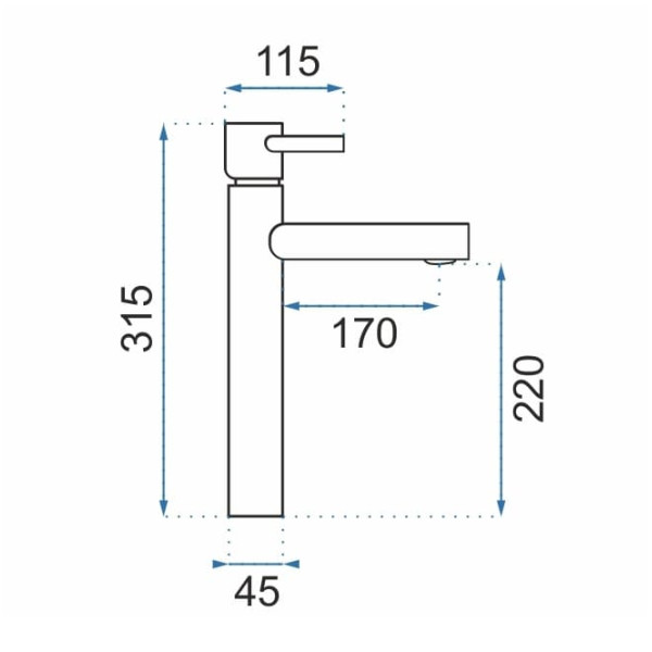 Смеситель для раковины REA Tess gold (REA-B8803) Смеситель для раковины REA Tess gold (REA-B8803)