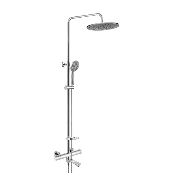 Система душевая Swedbe Hermes хром (9090G1)