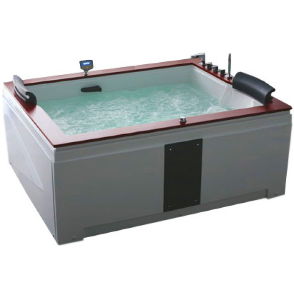 Ванна гидромассажная и аэромассажная Gemy G9052-II K R 1860х1510х820 R