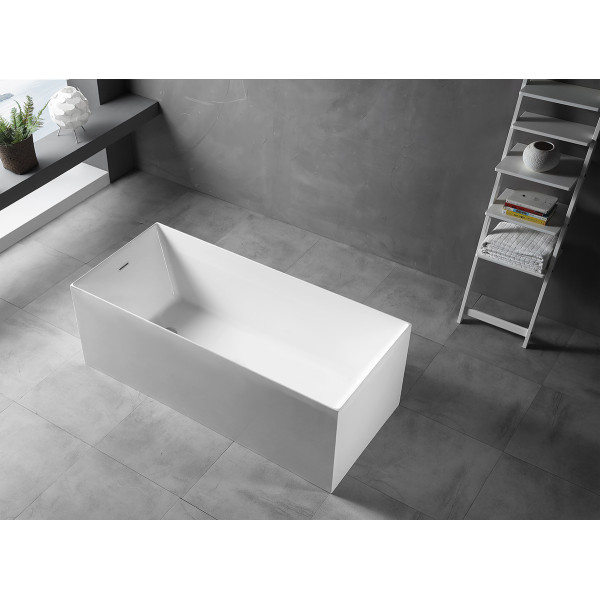 Ванна акриловая отдельностоящая Abber 170х75 белая (AB9274-1.7)