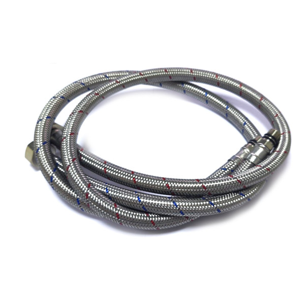 Подводка гибкая для воды Aquatek 810 мм. 1/2"*M12 ВН (нерж.сталь) (5939SP)