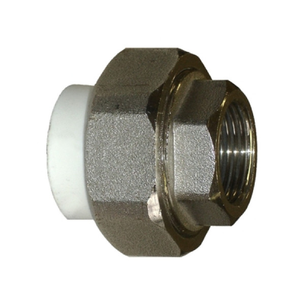 Сгон PP-R 25*3/4"В "Pilsa" (белый) (80087)