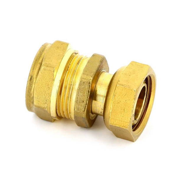 Соединение прямое 15x3/4"В (обжим) с накид. гайкой Tiemme (1100159) Соединение прямое 15x3/4"В (обжим) с накид. гайкой Tiemme (1100159)