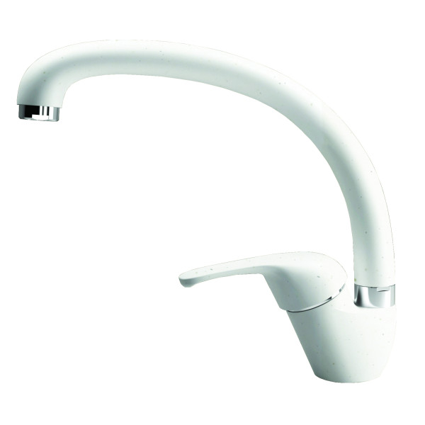 Смеситель для кухни Dr. Gans Рондо белый (319.02H.1123.401)