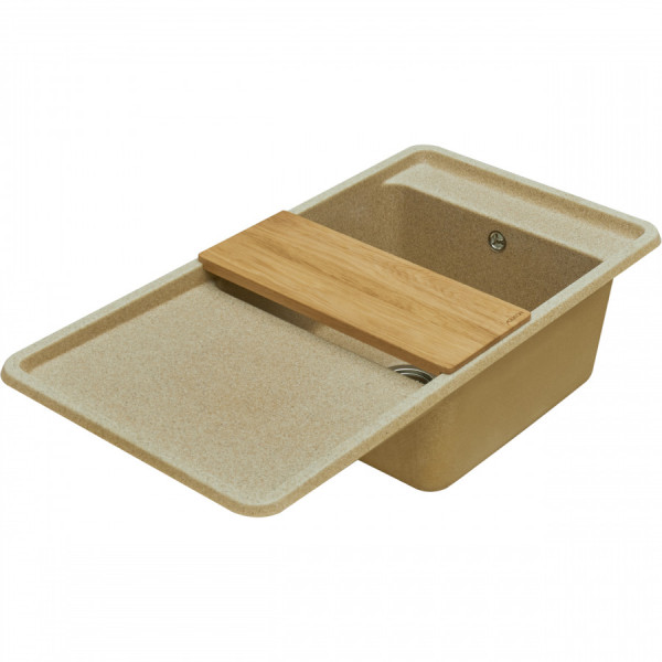 Мойка для кухни врезная Aquaton Беллис 510x970x250 песочный (1.A725.1.32B.S22.0) Мойка для кухни врезная Aquaton Беллис 510x970x250 песочный (1.A725.1.32B.S22.0)