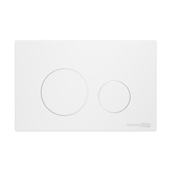 Инсталляция для унитаза WasserKRAFT Glan с клавишей смыва белая матовая (66TLT.010.ME.WH.WM02)