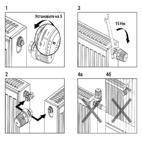 Головка термостатическая Varmega VM110 жидкостная М30х1,5 (хромированная) (VM11004)