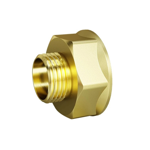 Переход 3/8"Нх1/2"В LD Pride (латунь) (LD.65.509.15х10)