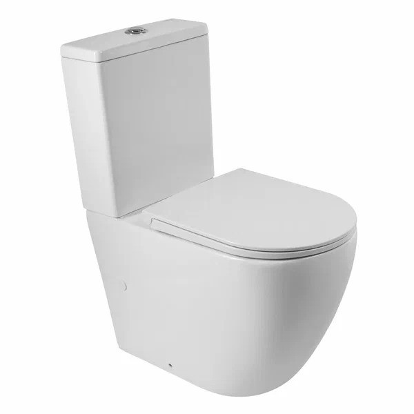Унитаз-компакт BelBagno Sfera-R безободковый (BB2141CPR/BB902SC) Унитаз-компакт BelBagno Sfera-R безободковый (BB2141CPR/BB902SC)