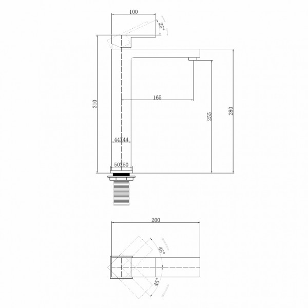 Смеситель для раковины Abber Daheim белый матовый (AF8211W) Смеситель для раковины Abber Daheim белый матовый (AF8211W)